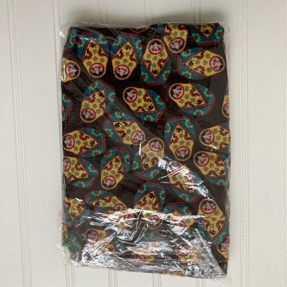 NWT LulaRoe TC Leggings Russian Matryoshka Babushka Nesting Dolls rare unicorn - Picture 2 of 3